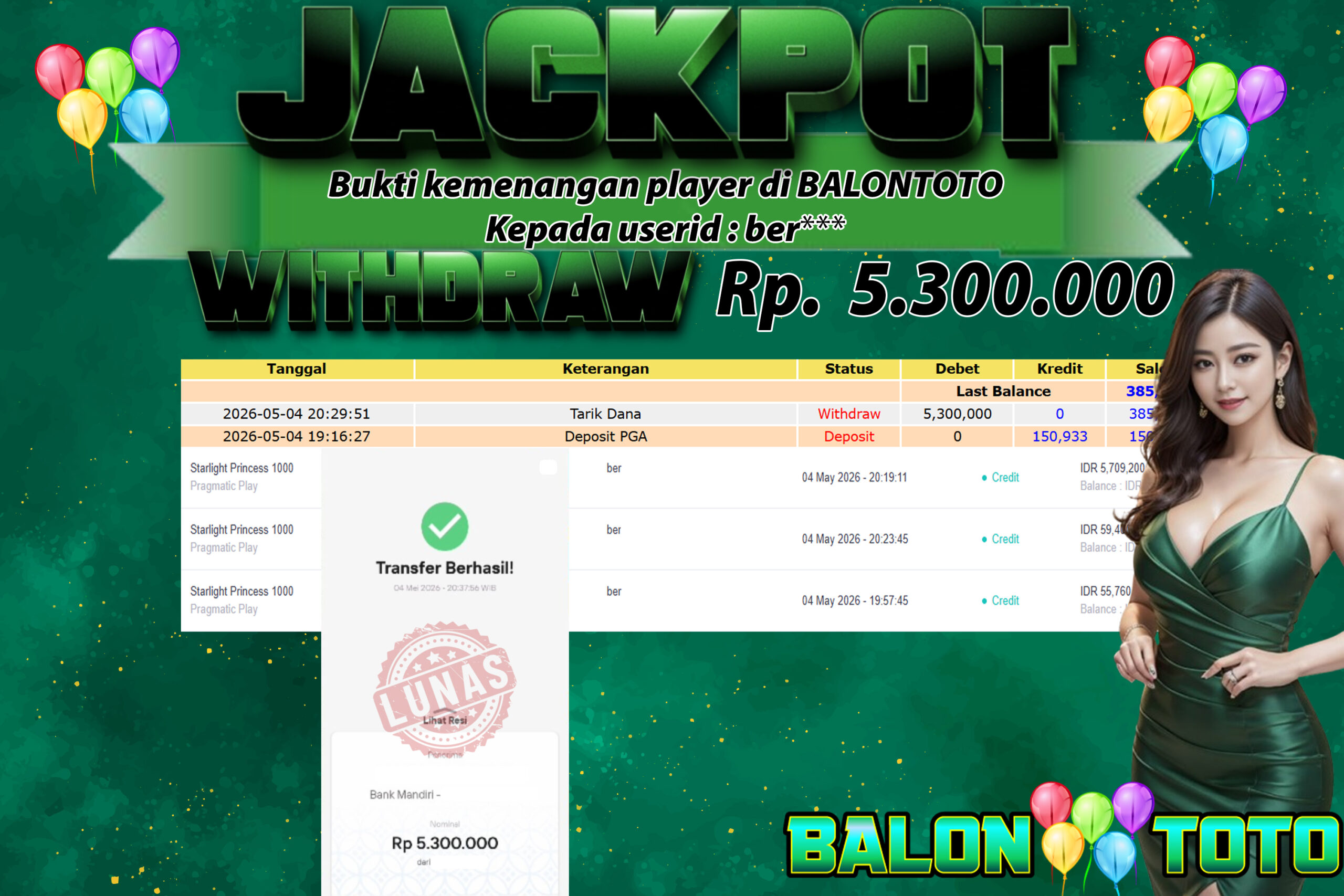 Prediksi BALONTOTO